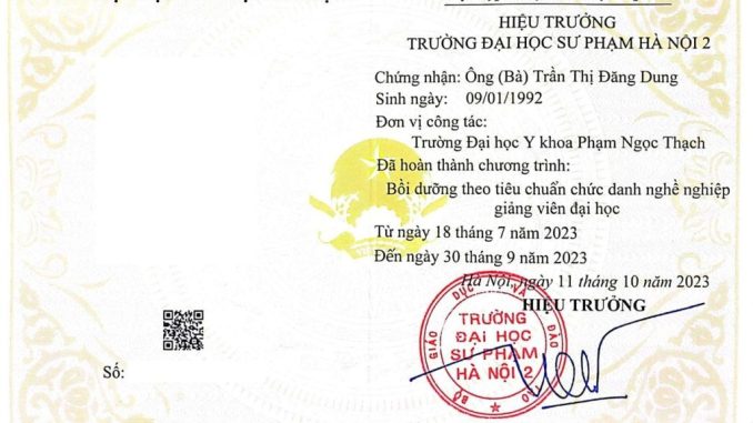 Chuẩn chức danh nghề nghiệp giảng viên đại học Chuẩn chức danh nghề nghiệp giảng viên đại học